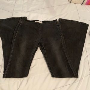 Newberry customs black flare jeans